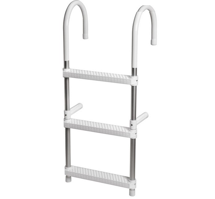 Rebrík z hliníka - 3 schodíky, šírka 35 cm, dĺžka 83 cm